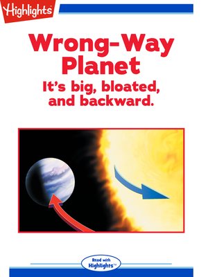 cover image of Wrong-Way Planet